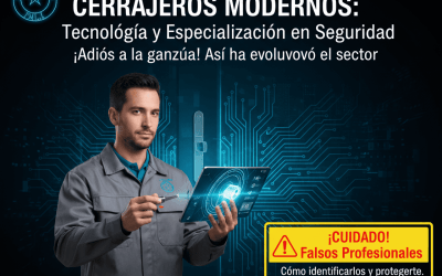 Los cerrajeros modernos van más allá de abrir puertas